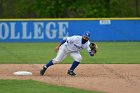 Baseball vs CGA  Wheaton College Baseball vs Coast Guard Academy during game one of the NEWMAC semi-finals playoffs. - (Photo by Keith Nordstrom) : Wheaton, baseball, NEWMAC